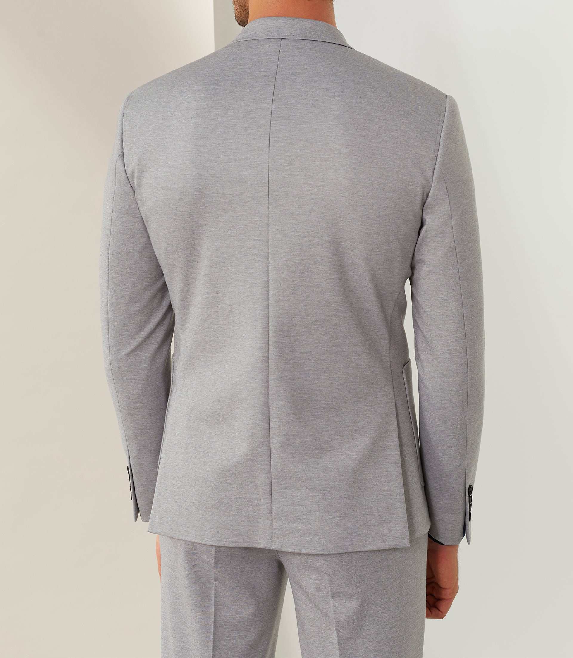 Veste ville maille gris - clair "Ales" - IZAC