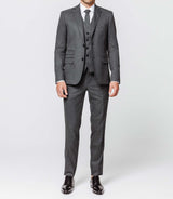 Veste grise esprit flanelle "Eldi" - IZAC