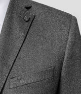 Veste grise esprit flanelle "Eldi" - IZAC