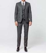 Veste grise esprit flanelle "Eldi" - IZAC