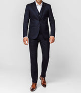Veste navy esprit flanelle - IZAC