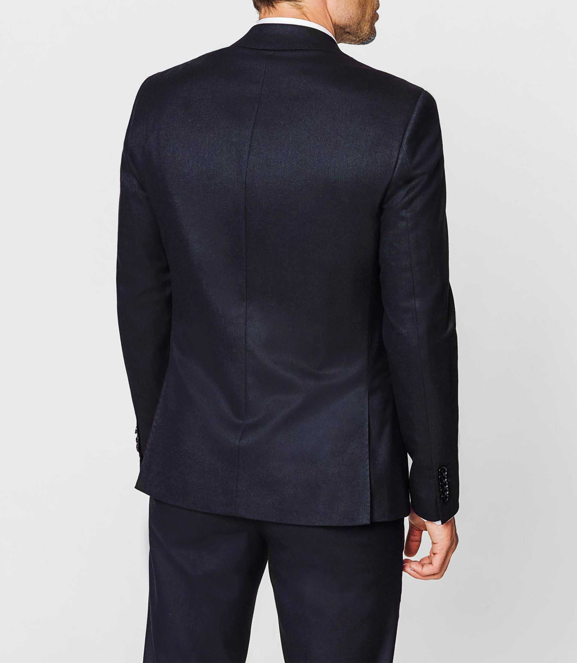 Veste navy esprit flanelle - IZAC