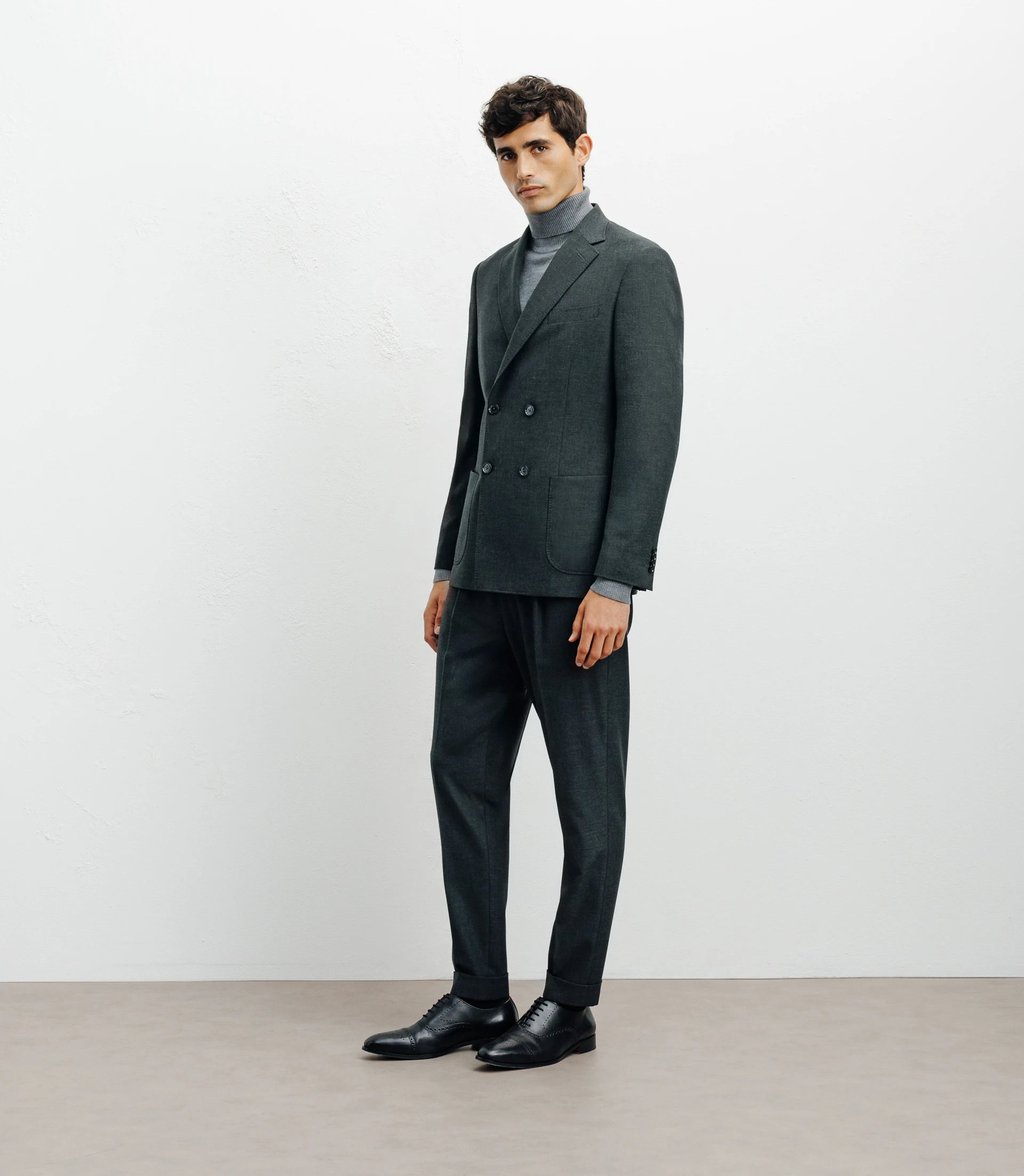 Veste croisée gris f - IZAC