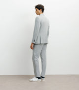 Veste ville en maille 2 boutons gris - IZAC