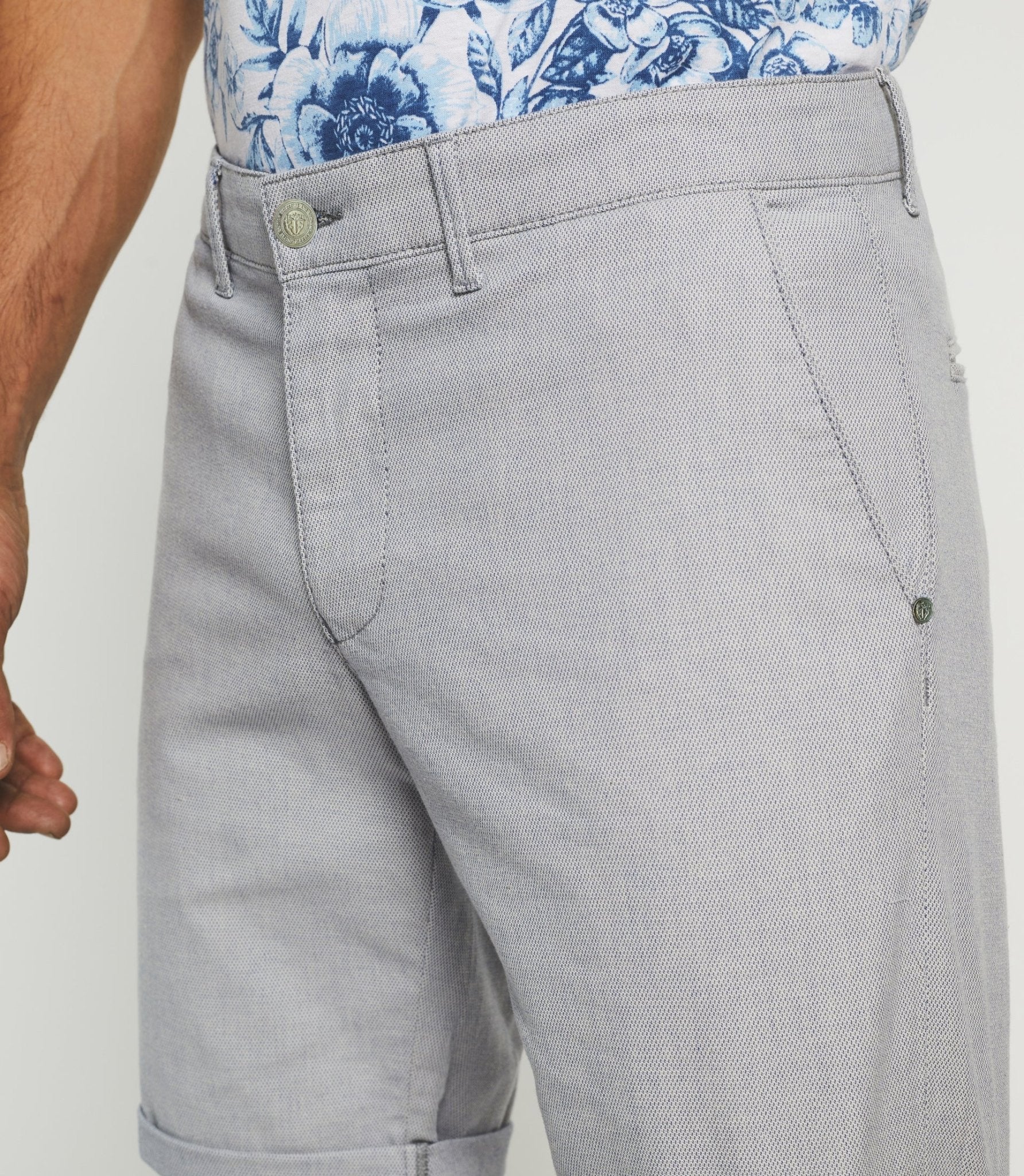 Bermuda urbain bleu SWIMMEROUT - IZAC