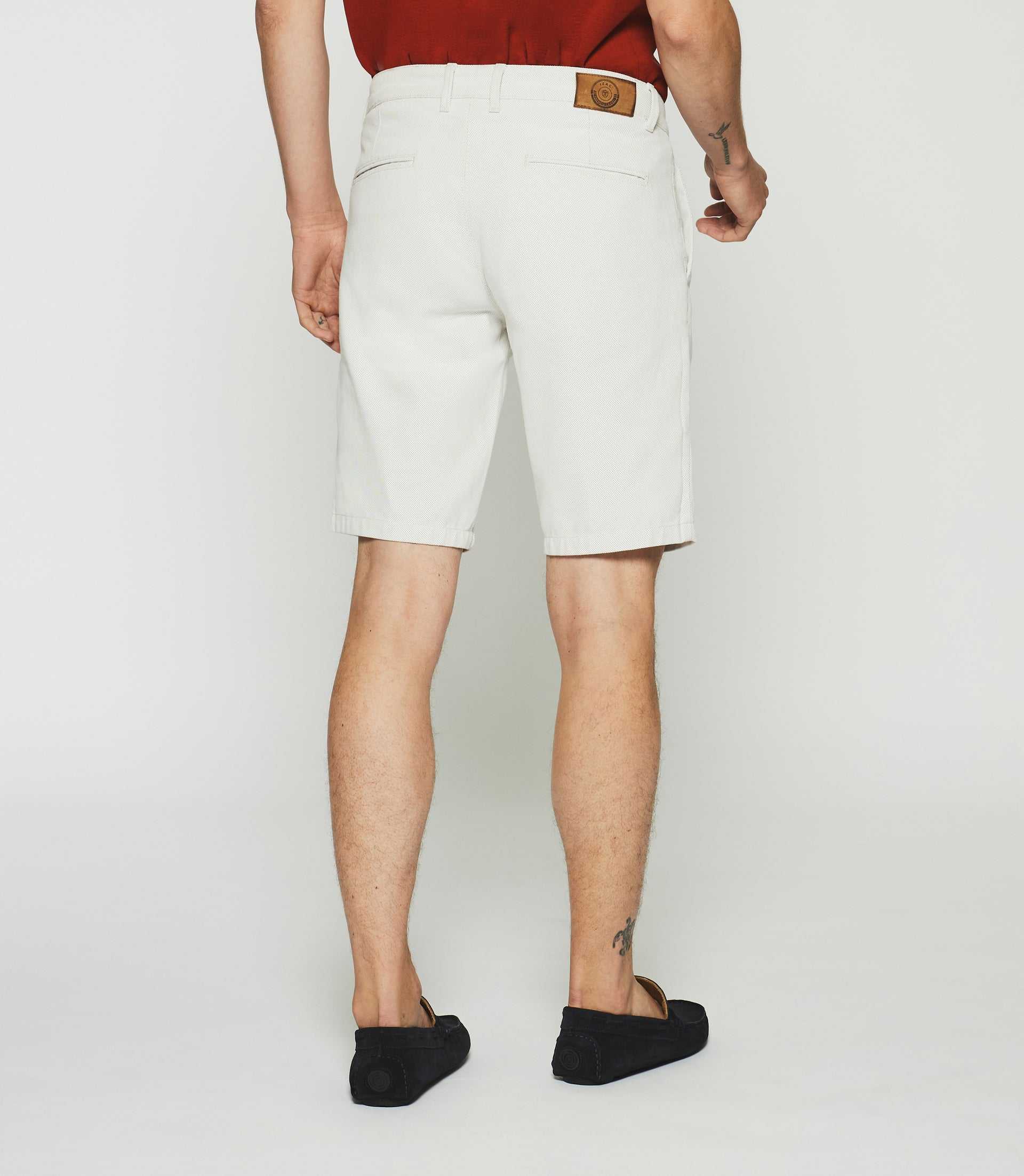 Bermuda en coton beige - IZAC