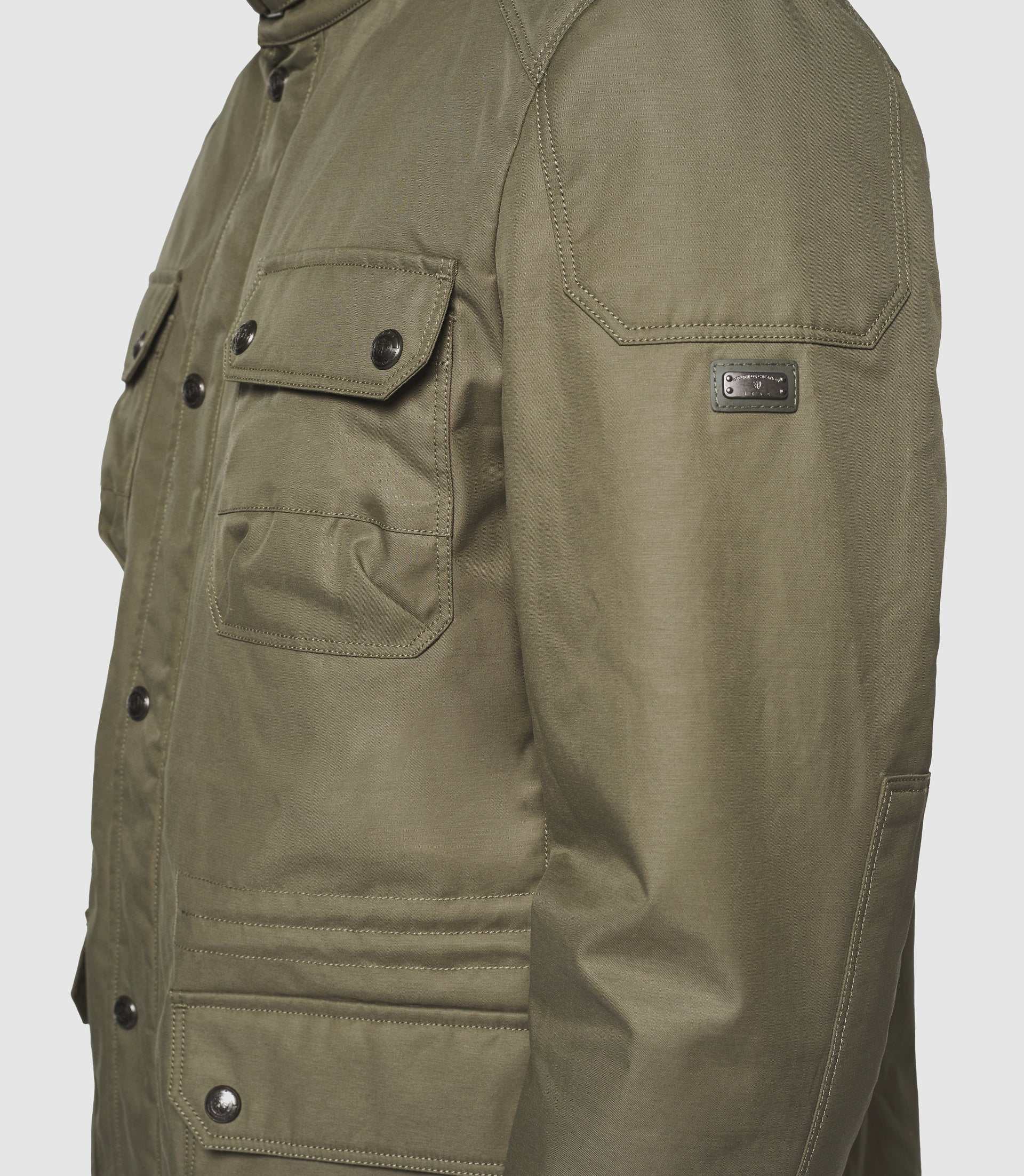 Parka courte quatre poches kaki "Raf" - IZAC