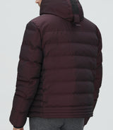 Blouson matelassé bordeaux "Tamis" - IZAC