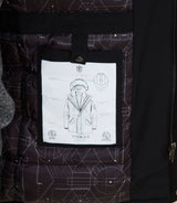 Parka longue noire "Ticiano" - IZAC