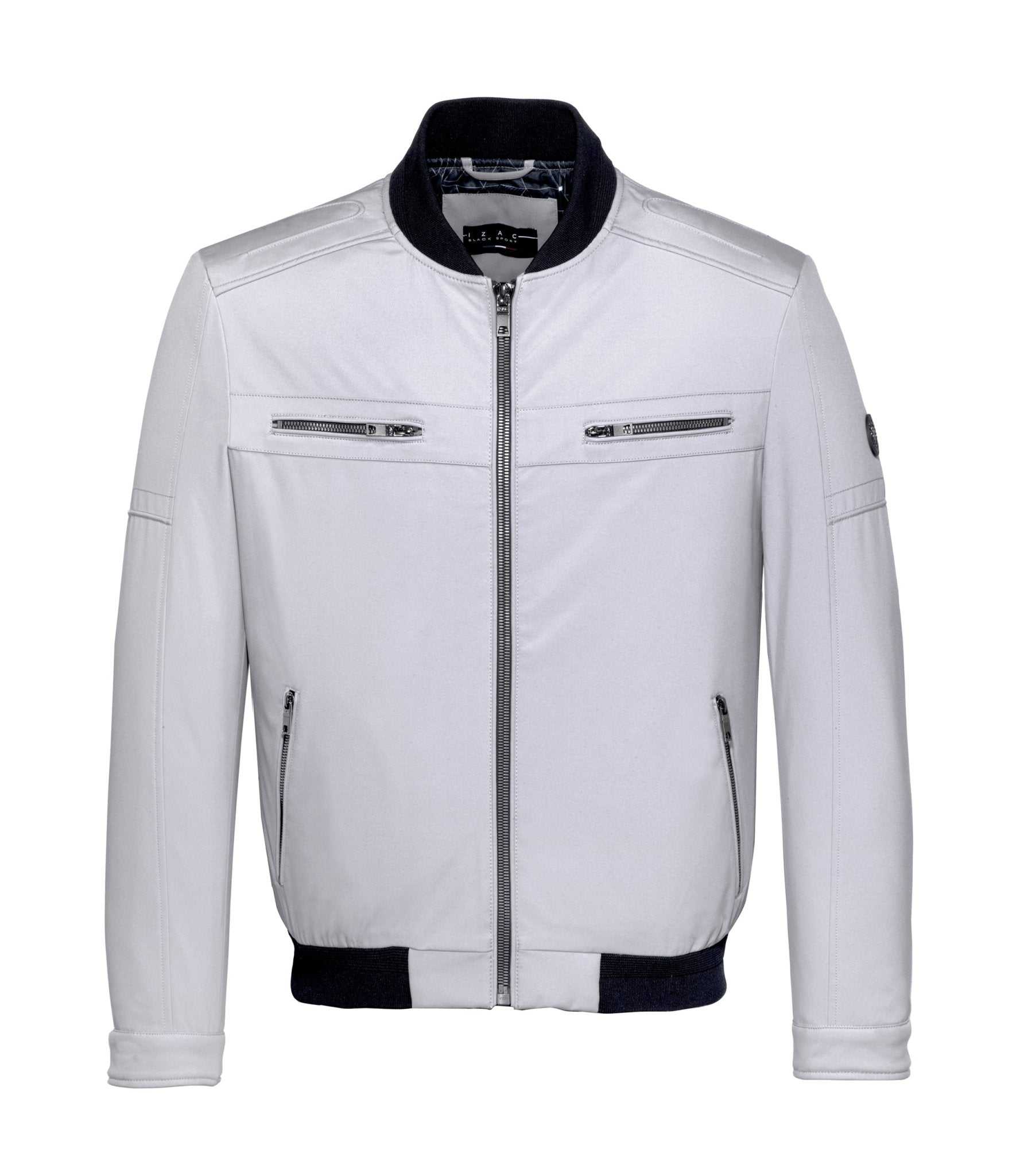 Blouson teddy sport gris clair "Timbre" - IZAC