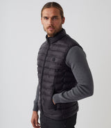 Doudoune sans manches sport noir "Francesco" - IZAC