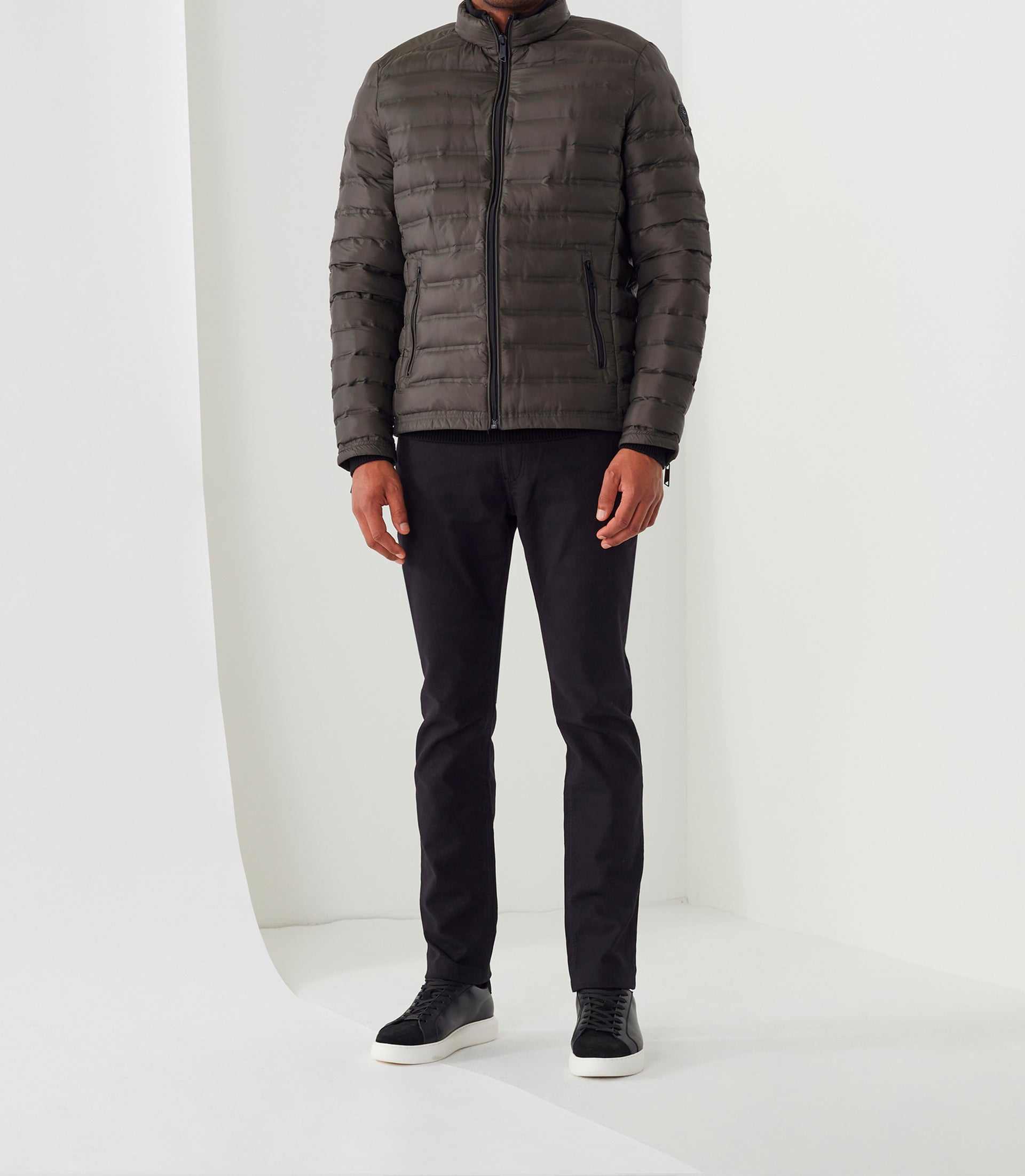 Blouson matelassé kaki "Freddie" - IZAC