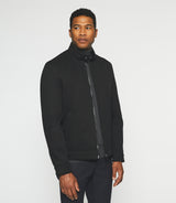 Blouson col montant noir MARCOS - IZAC
