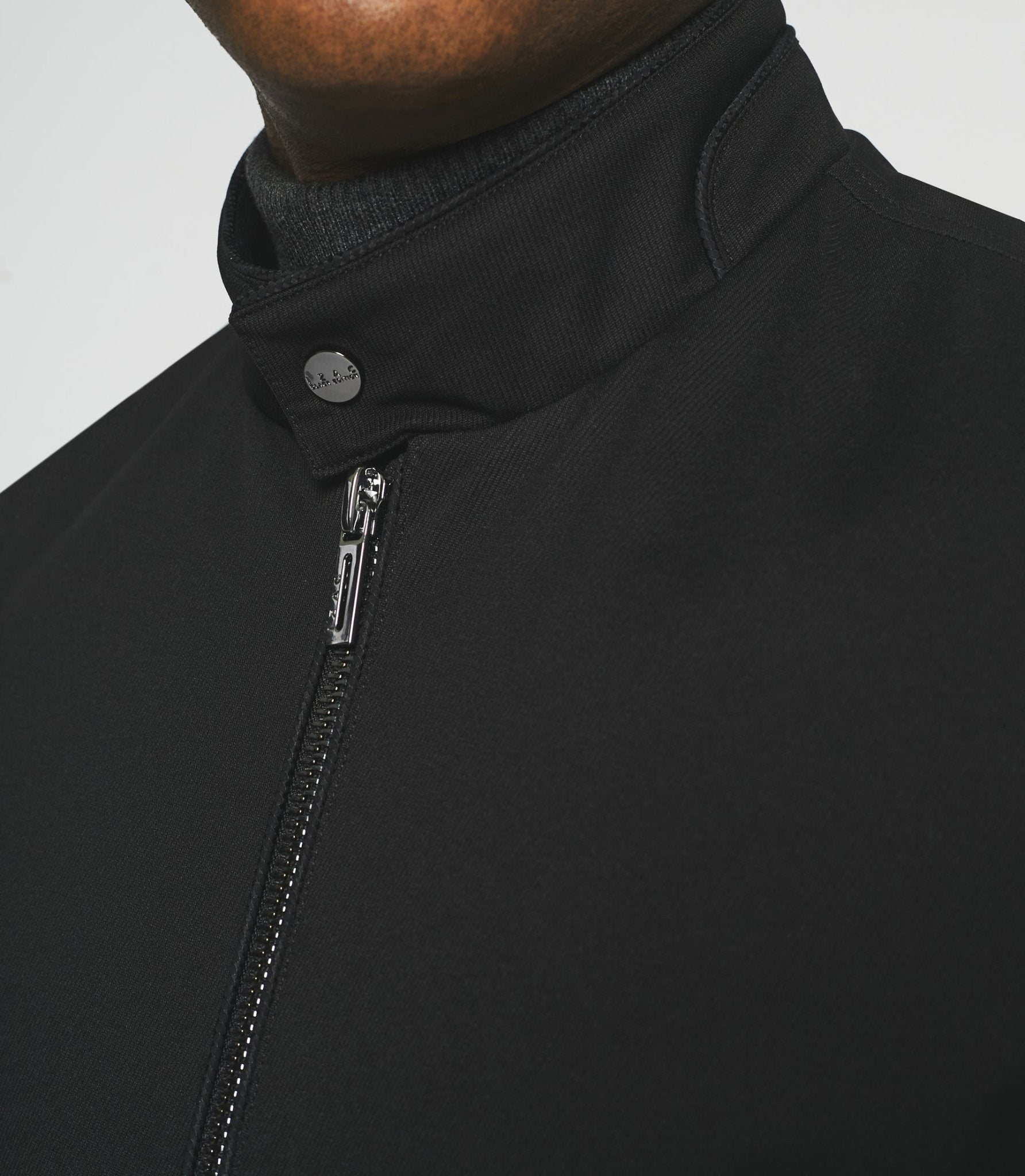 Blouson col montant noir MARCOS - IZAC