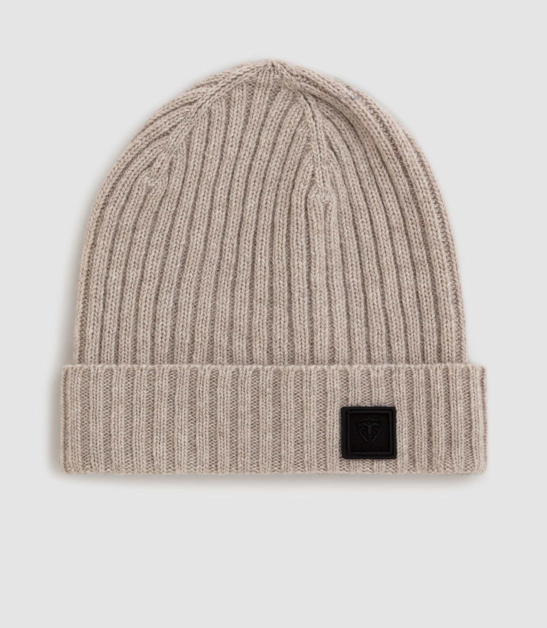Bonnet en maille - cachemire beige "Quincy" - IZAC