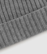 Bonnet en maille gris chiné YEIMY - IZAC
