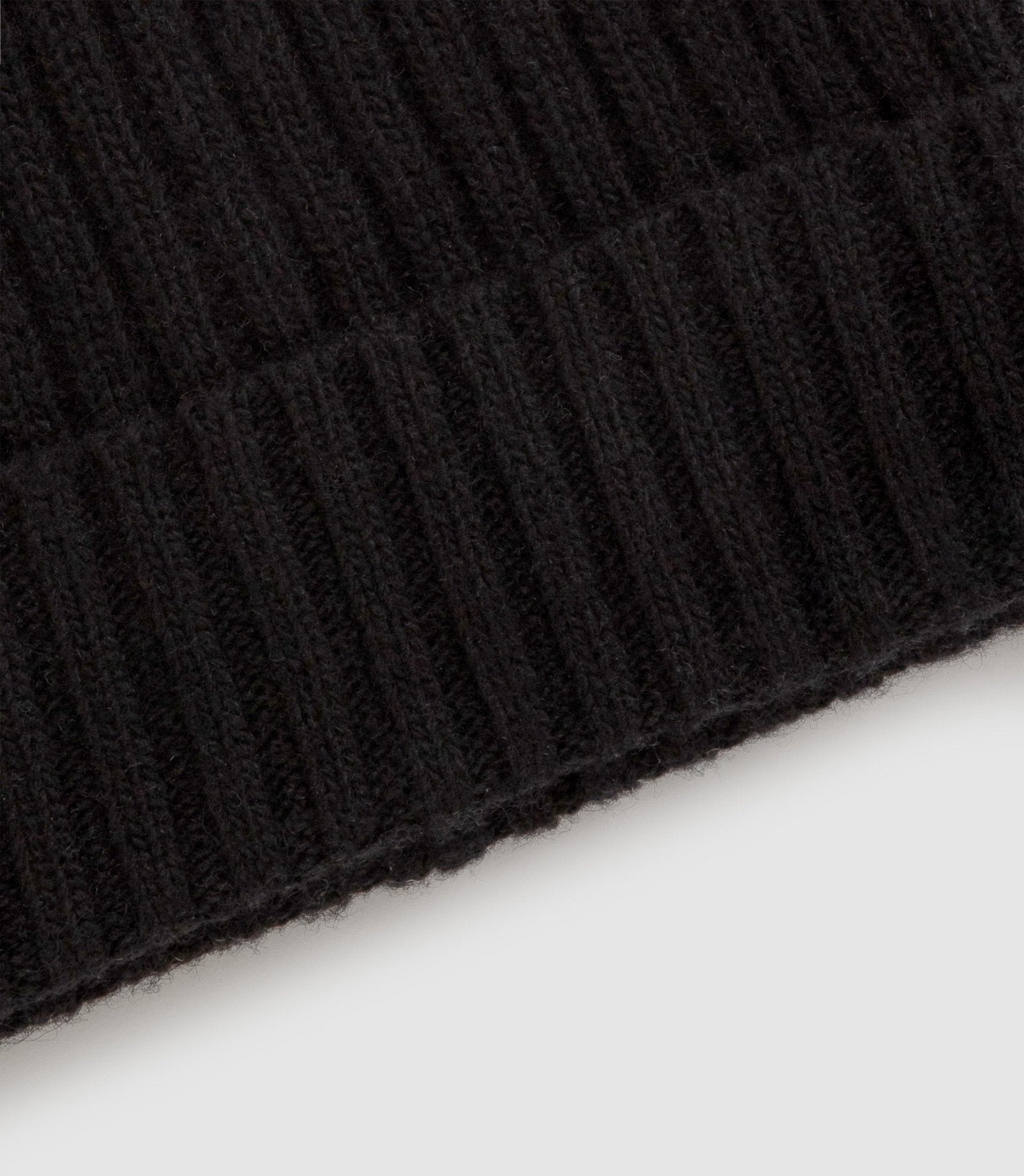 Bonnet en maille noir YEIMY - IZAC