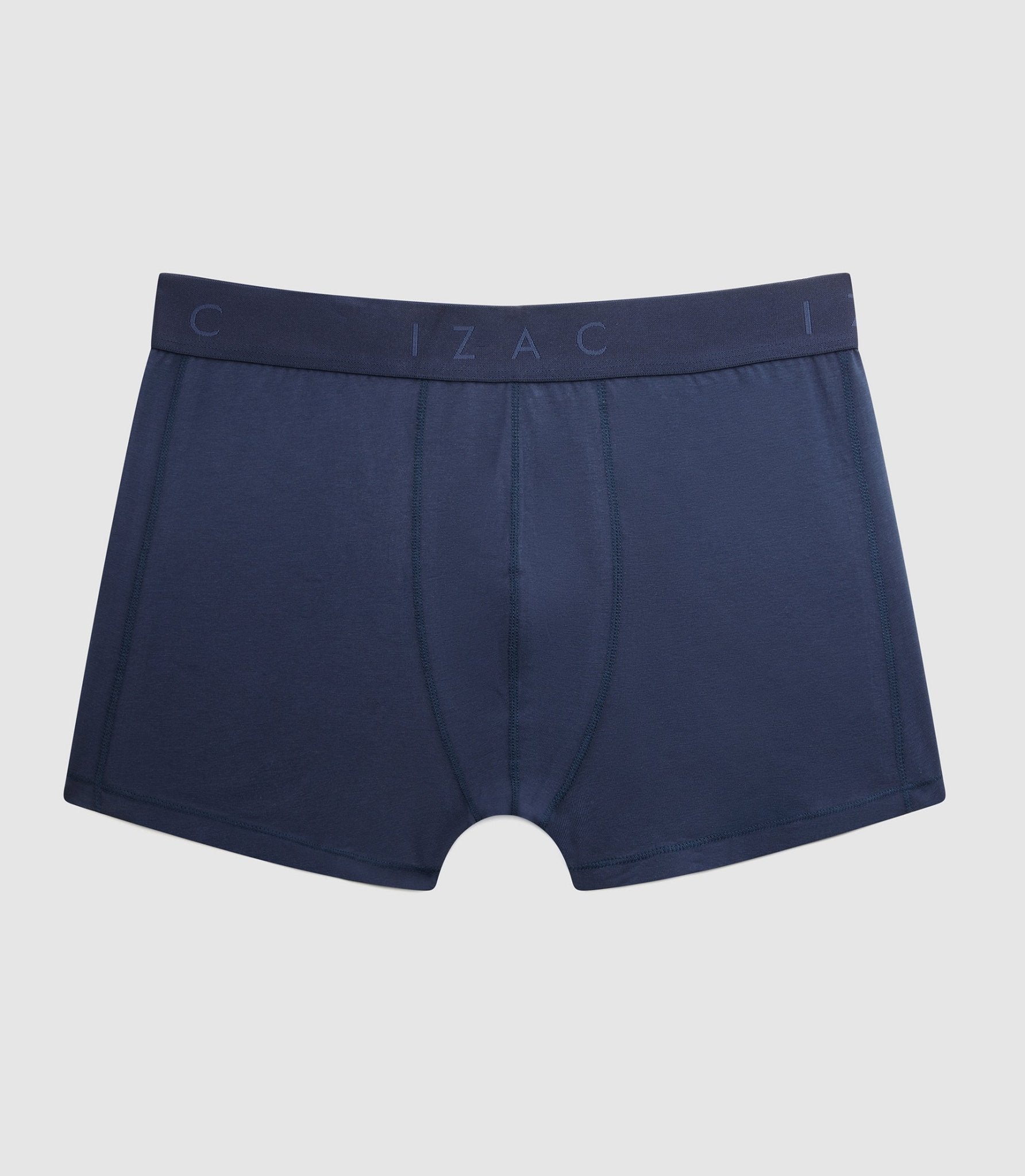 Pack de 2 boxers marine - gris chiné "Wax" - IZAC