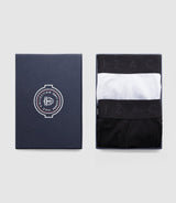 Pack de 2 boxers noir - blanc "Wax" - IZAC