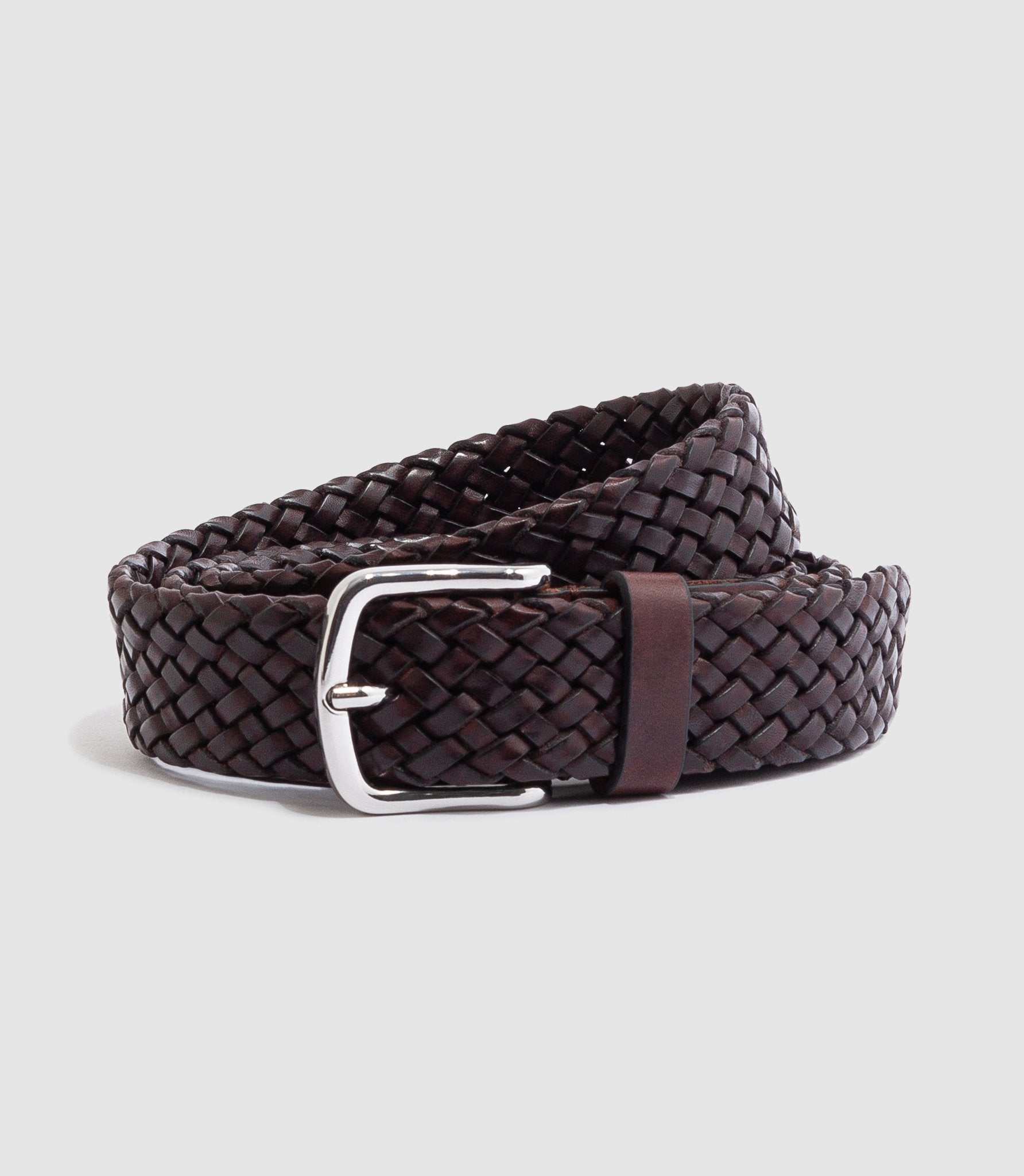 Ceinture ajustable 35mm marron - fonce "Renega" - IZAC
