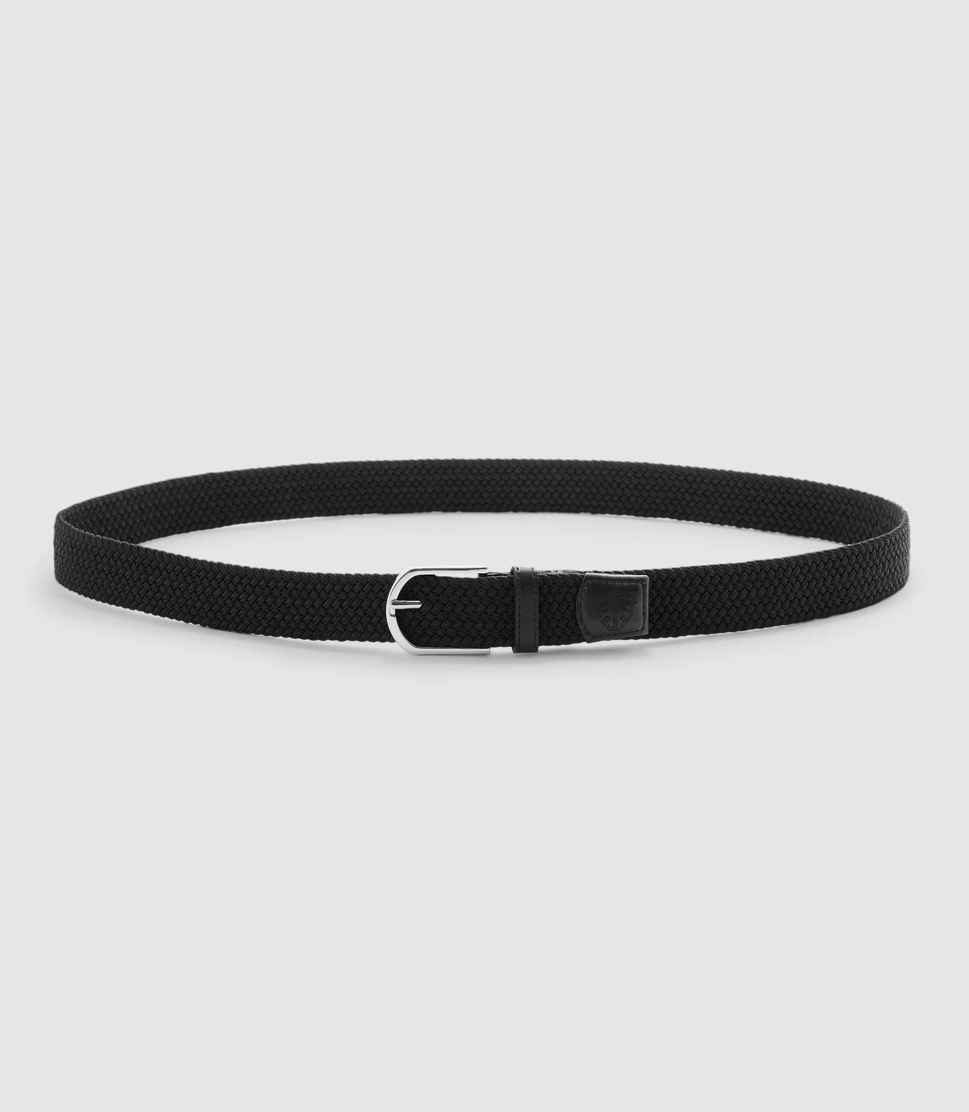 Ceinture casual noire "Nouer" - IZAC