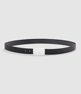 Ceinture réversible 35mm noire "Nox" - IZAC