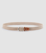 Ceinture 35mm beige NOUER - IZAC