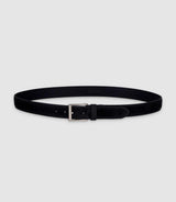Ceinture 35mm en cuir marine CYANG - IZAC