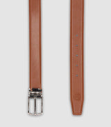 Ceinture réversible 35mm ajustable marron clair et marron CAPE - IZAC