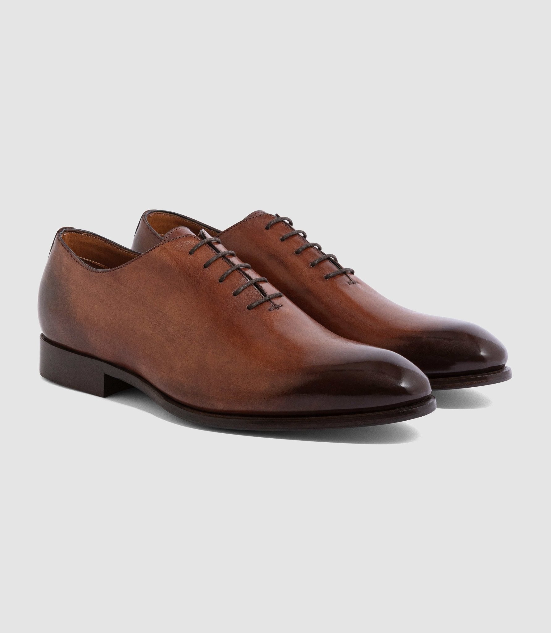 Chaussure coutures marron - clair "Gino" - IZAC