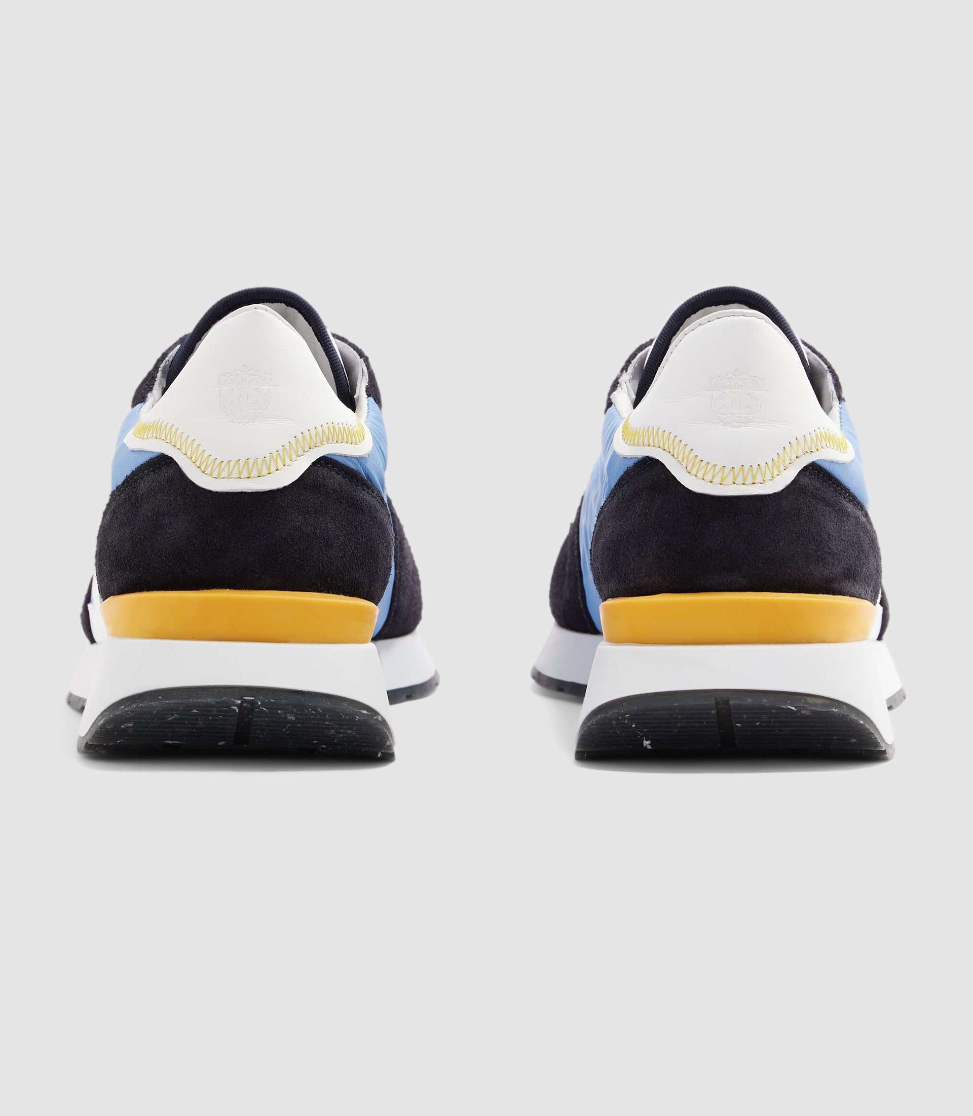 Sneakers bleu ciel et marine "Edisson" - IZAC