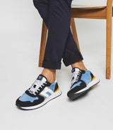 Sneakers bleu ciel et marine "Edisson" - IZAC