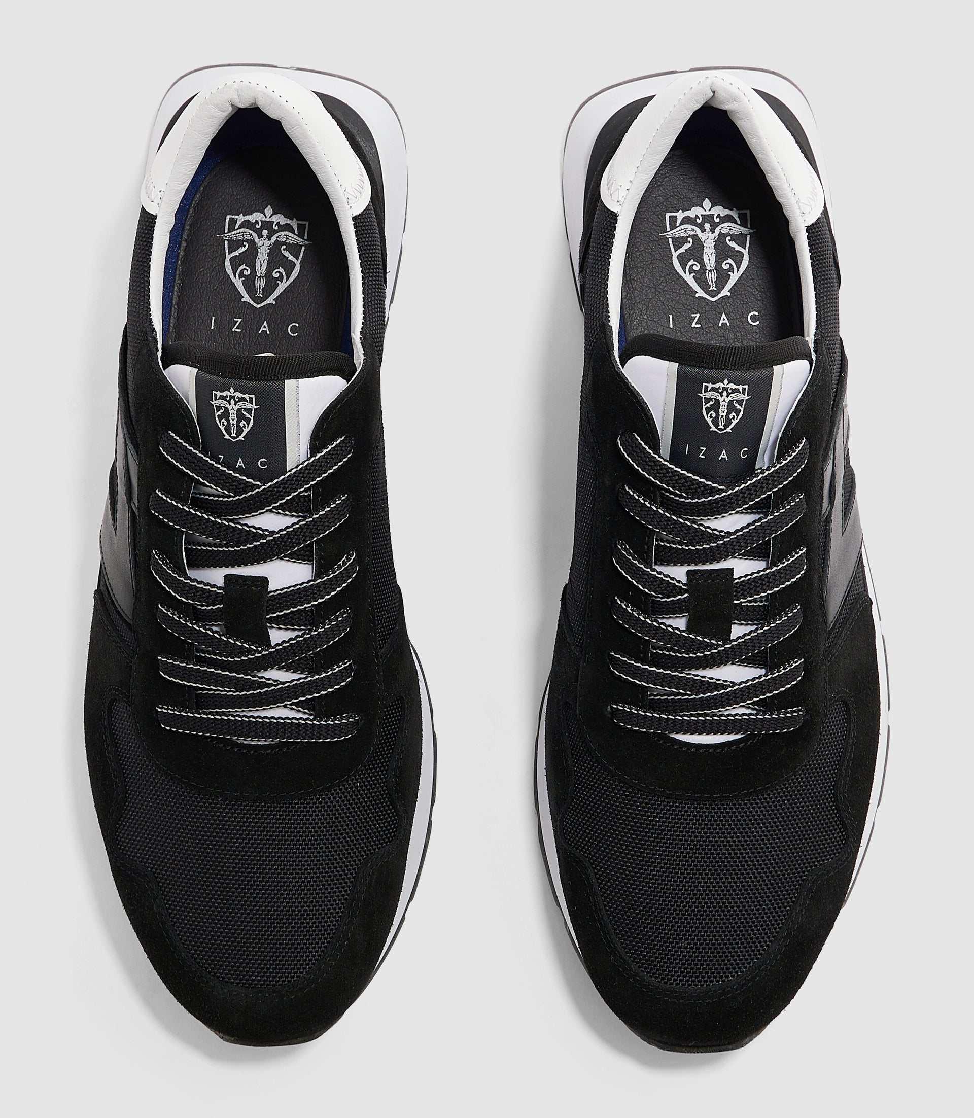 Sneakers noires "Edisson" - IZAC