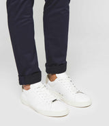 Sneakers blanches et taupe "Elea" - IZAC