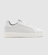 Sneakers en cuir blanche "Elvin" - IZAC