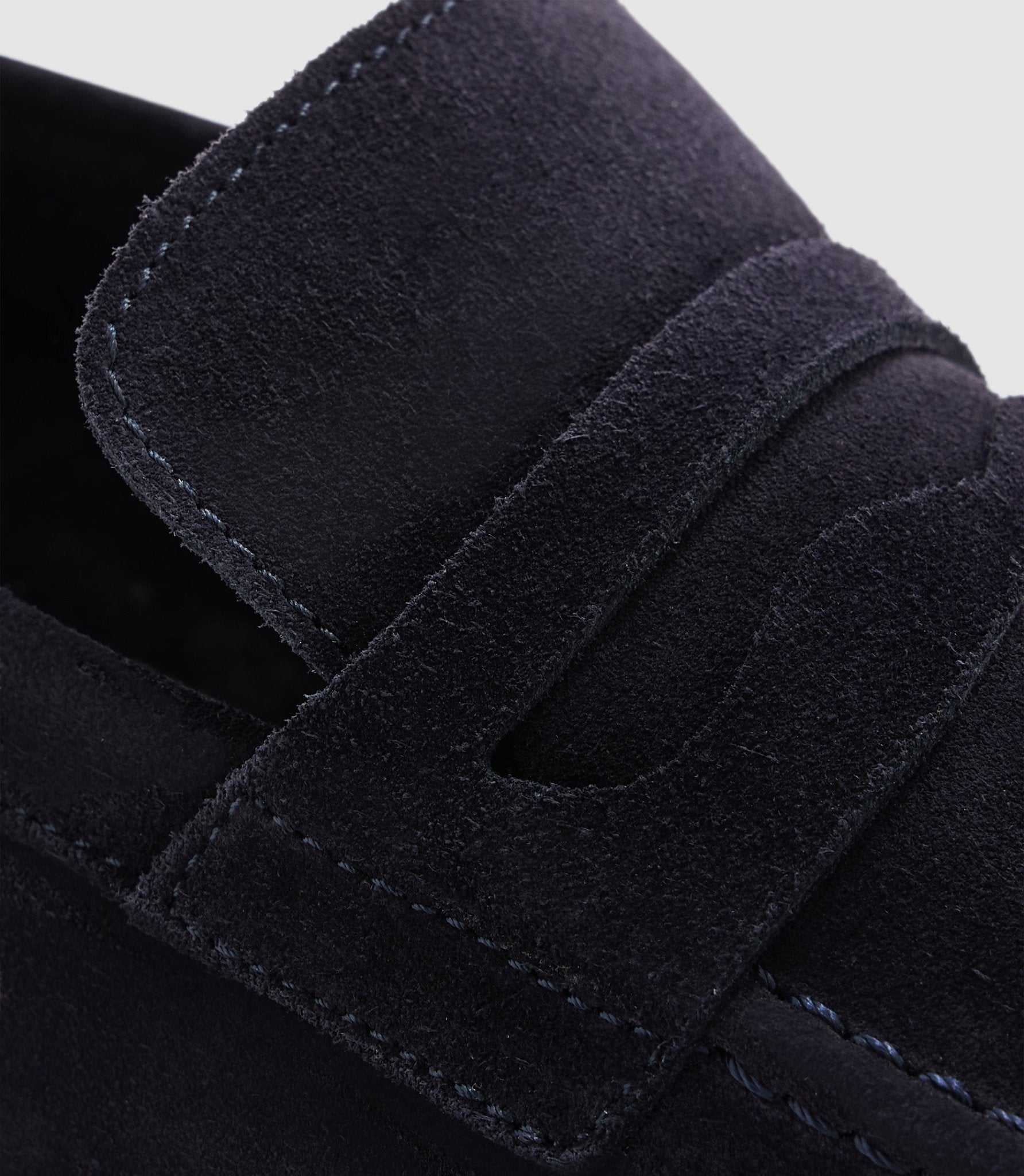 Mocassin en cuir marine "Emile" - IZAC