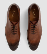 Richelieu en cuir marron clair EDMONDO - IZAC