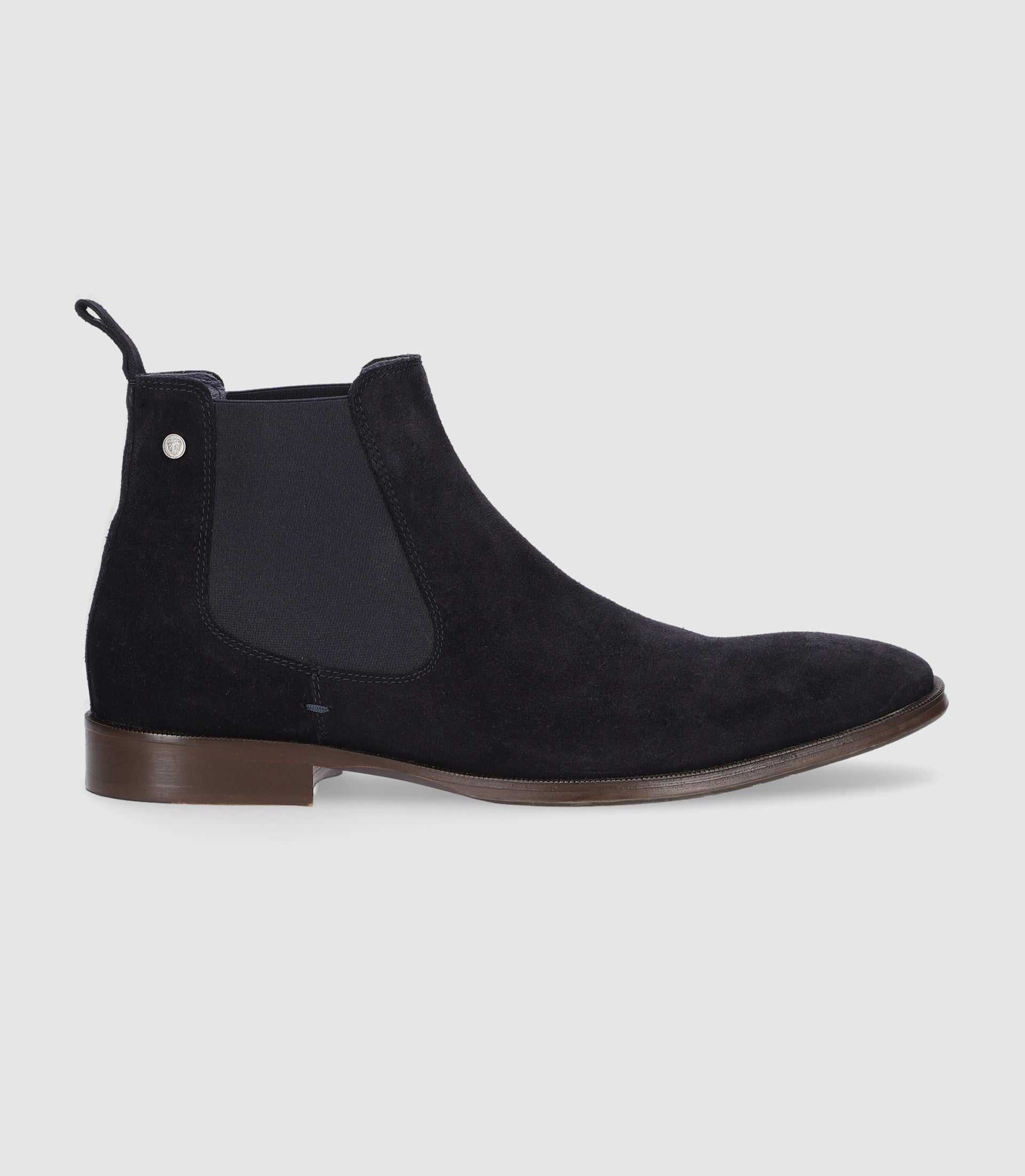 Bottines chelsea suède marine OPHELIEN - IZAC
