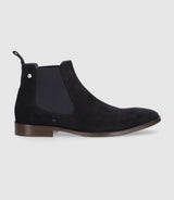 Bottines chelsea suède marine OPHELIEN - IZAC