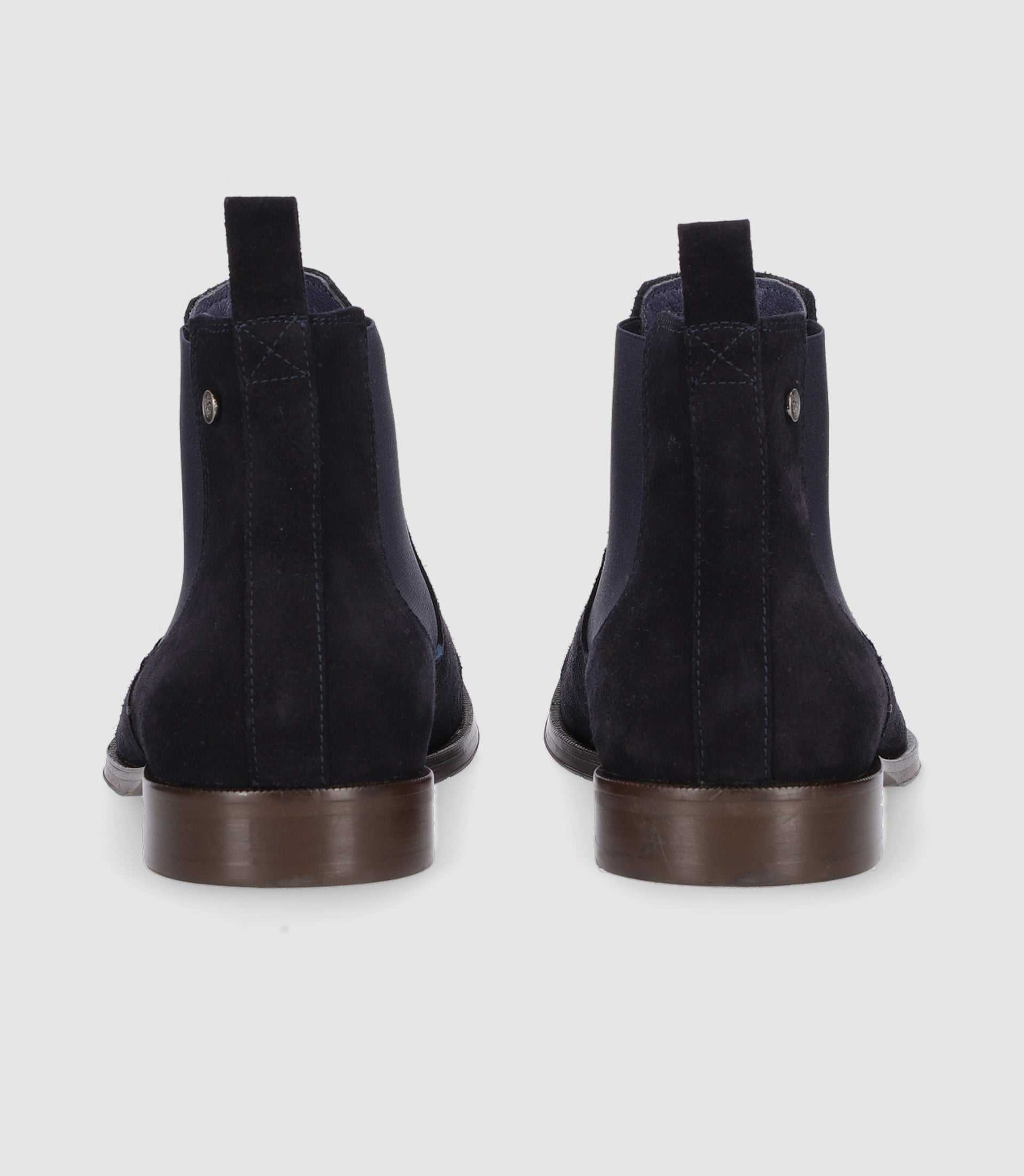 Bottines chelsea suède marine OPHELIEN - IZAC