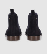 Bottines chelsea suède marine OPHELIEN - IZAC