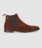 Bottines chelsea suède marron OPHELIEN - IZAC