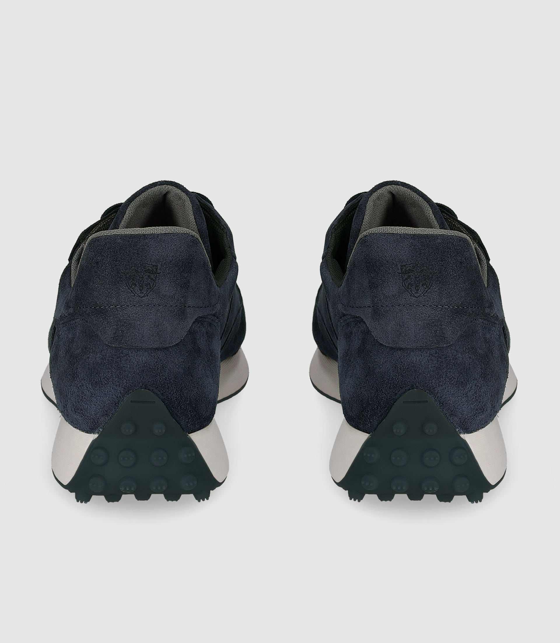 Sneakers en cuir marine OTTO - IZAC