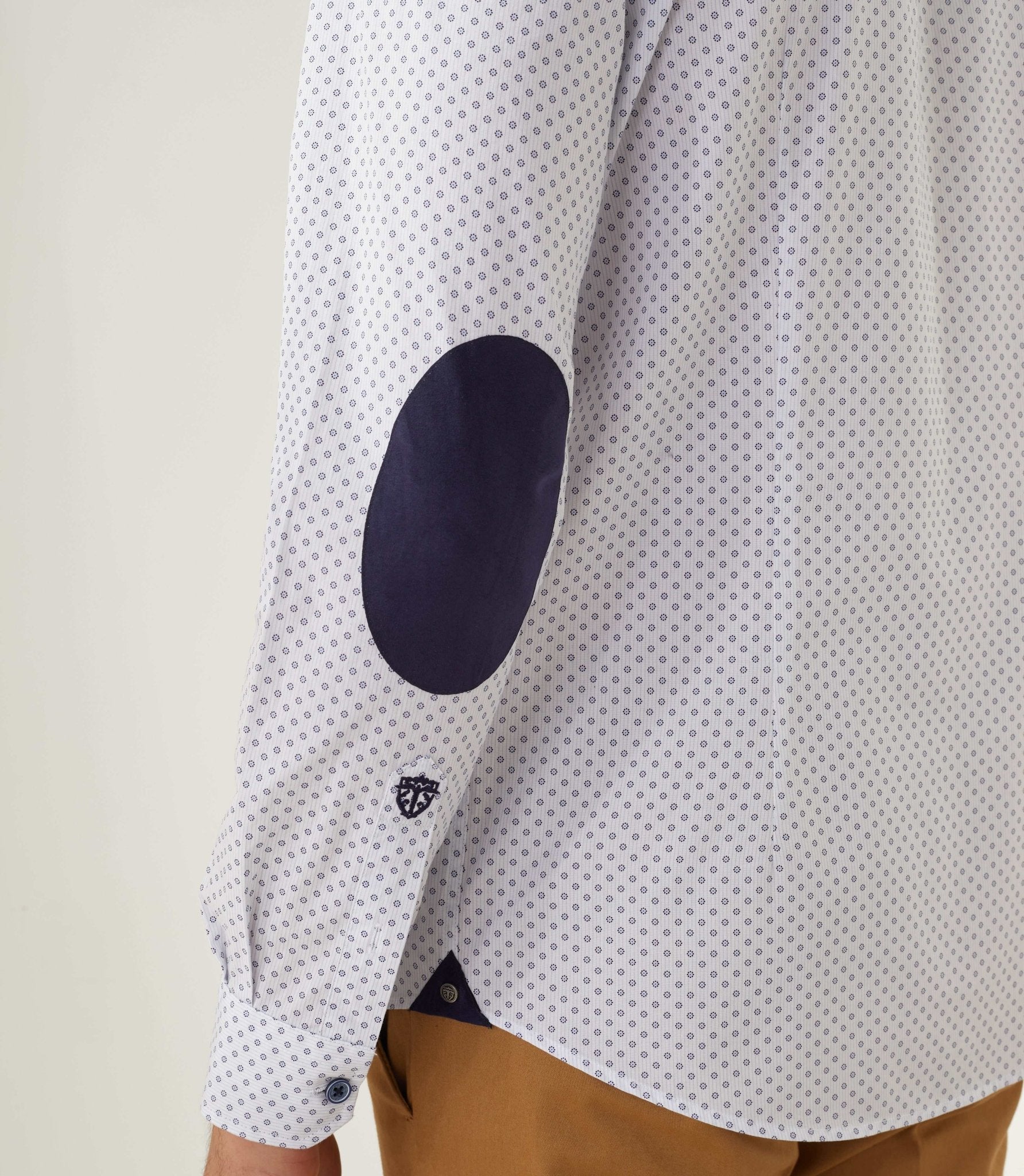 Chemise casual marine "Tendreout" - IZAC