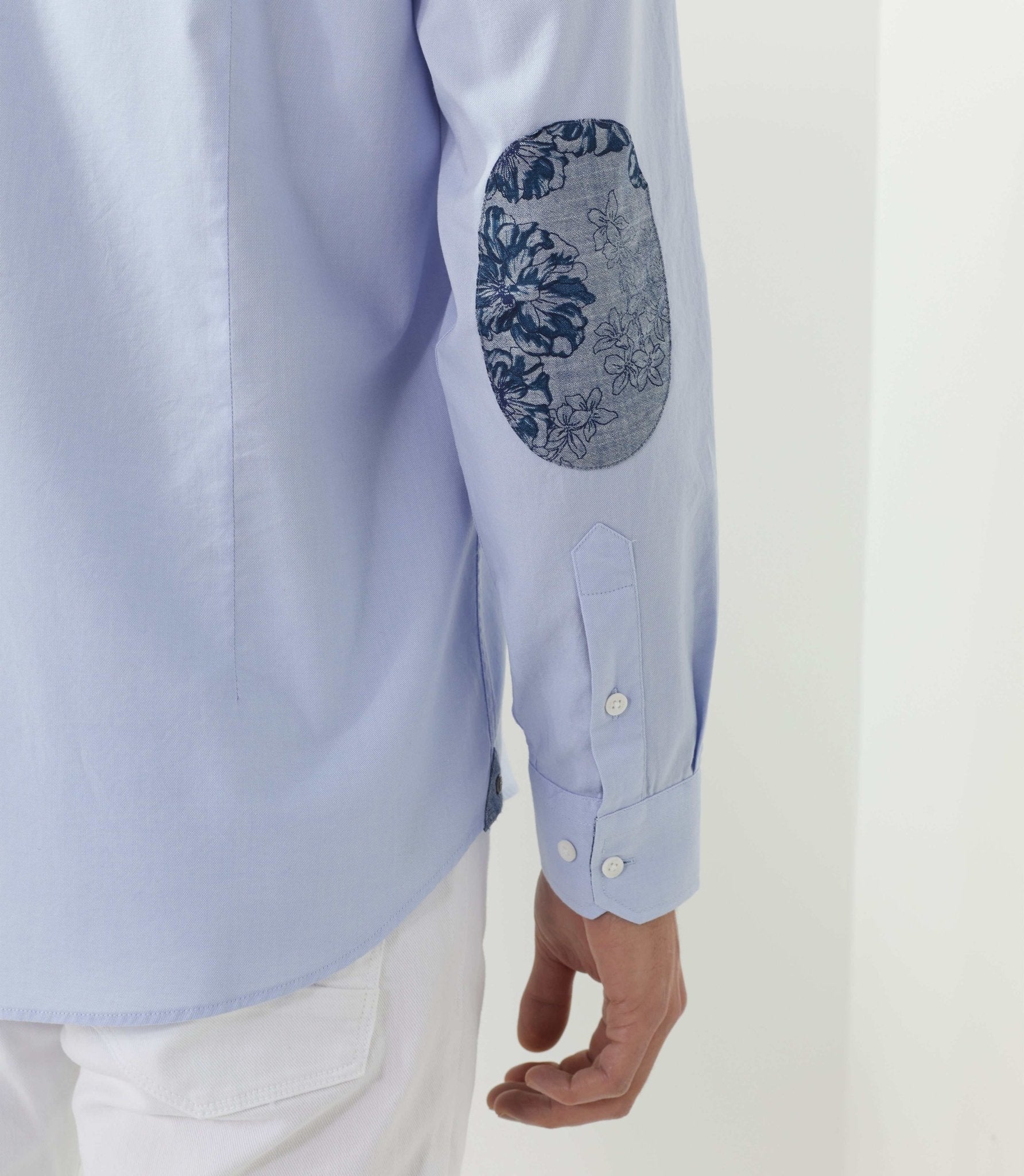 Chemise casual bleu - ciel "Tod" - IZAC
