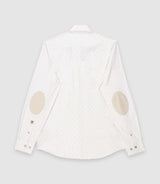 Chemise regular camel et blanche KELLYOUT - IZAC