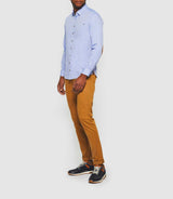 Chemise casual bleu ciel "Kento" - IZAC