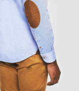 Chemise casual bleu ciel "Kento" - IZAC