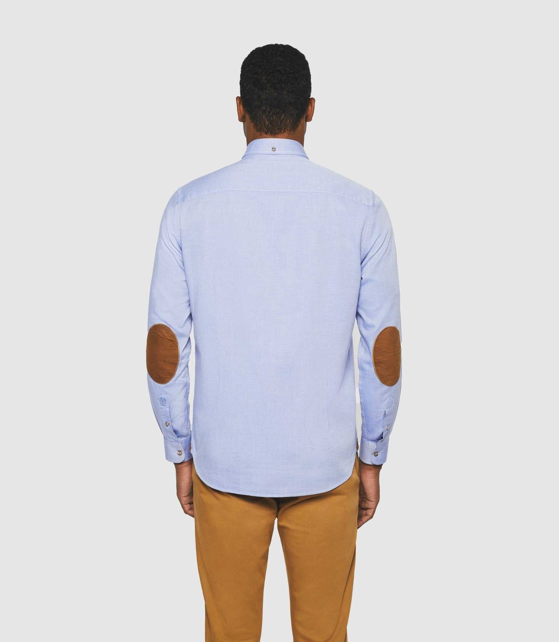 Chemise casual bleu ciel "Kento" - IZAC