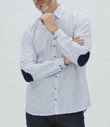 Chemise casual en coton marine "Madi" - IZAC